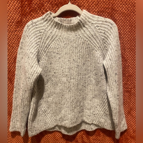 Madewell Donegal Northfield MockNeck Sweater, size Large - Picture 3 of 6